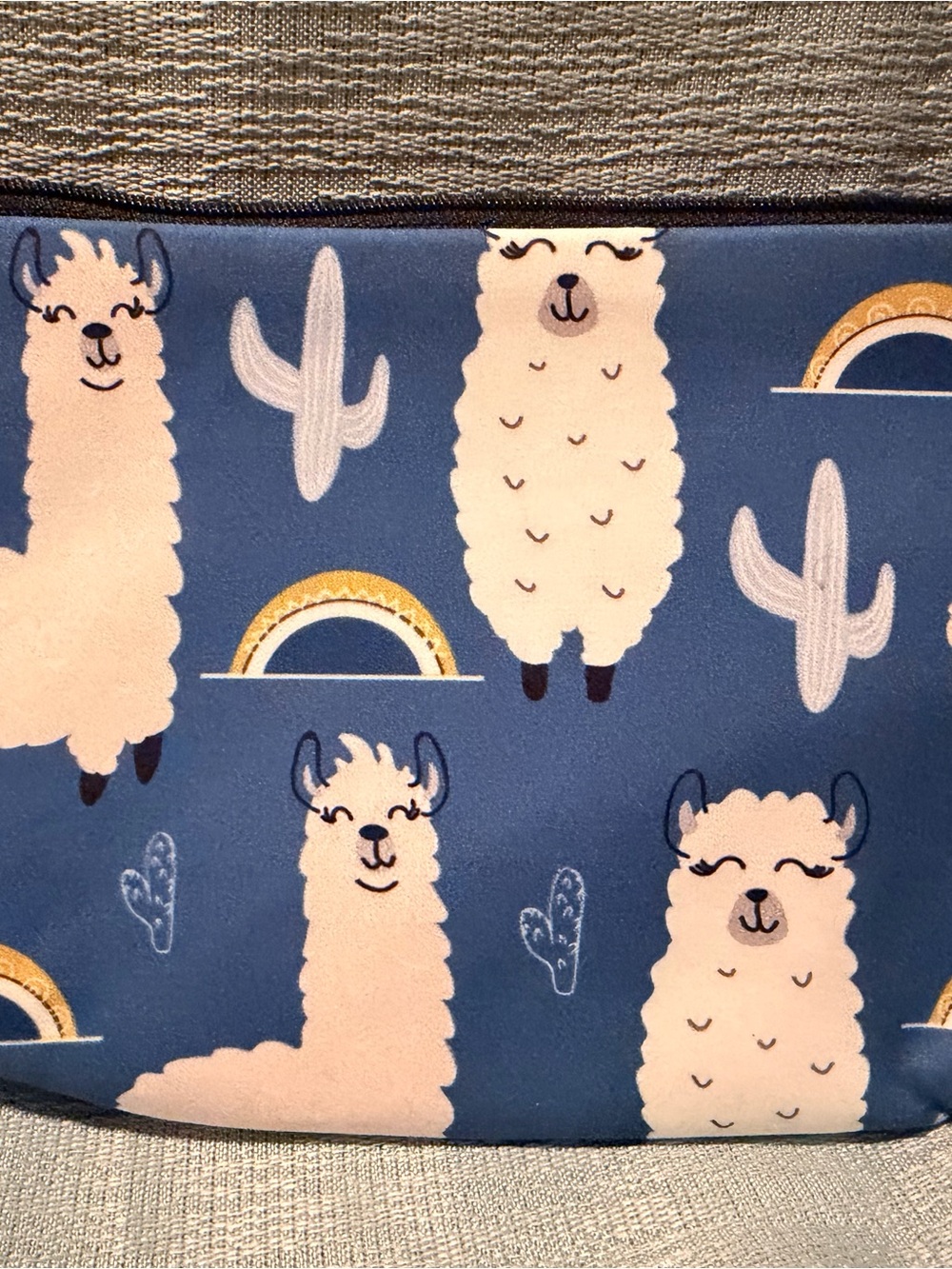 🦙 Llama Zipper Pouch